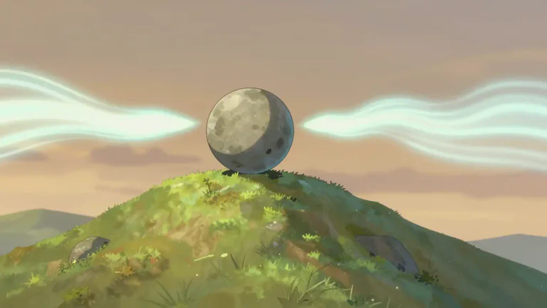 Visual representation of "equilibrium" - In physics, a state where all forces are balanced