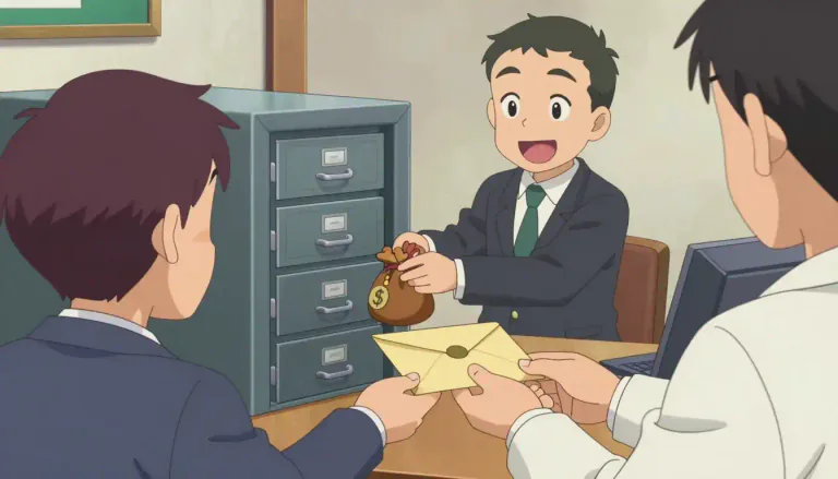 Visual representation of "depositor" - A person or organization that puts money or something of value in a bank or similar organization for safekeeping