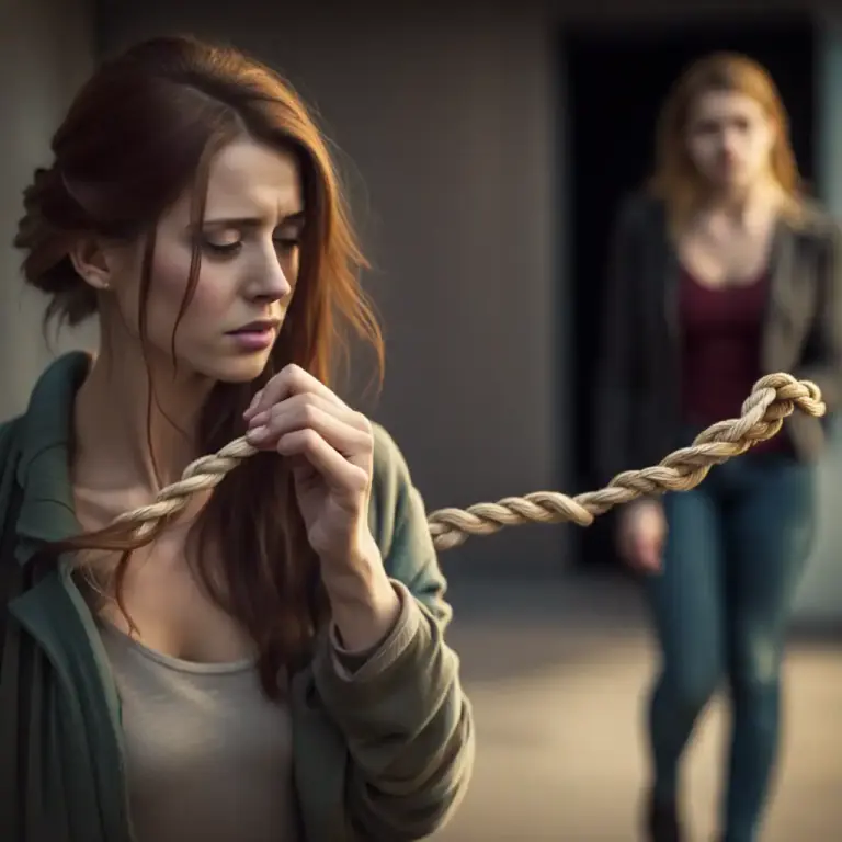 Visual representation of "betrayal" - A failure to fulfill a promise or obligation