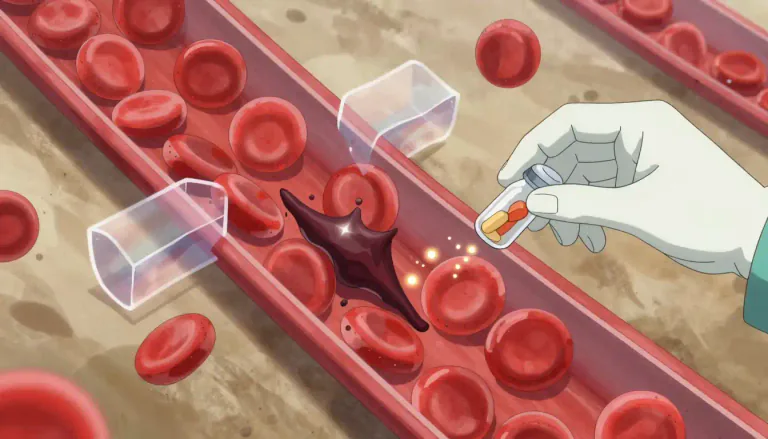 Visual representation of "warfarin" - Warfarin is a medication used to prevent the formation of harmful blood clots in blood vessels.