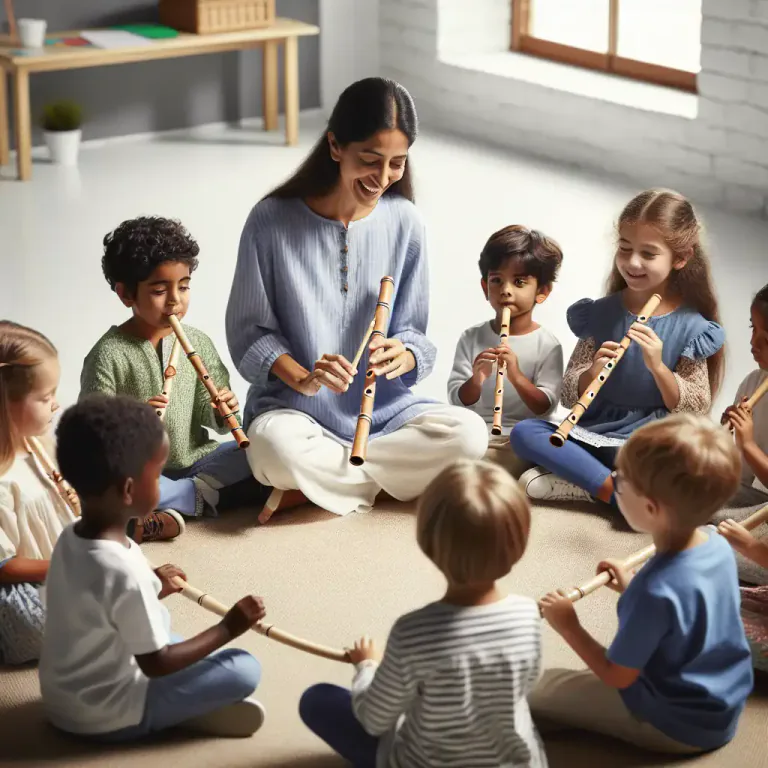 Visual representation of "recorder" - a musical instrument that is like a wooden flute