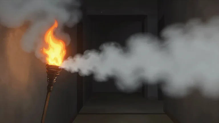 Visual representation of "extinguish" - To stop something from continuing to exist