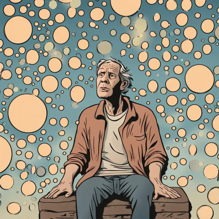 Visual representation of "misfortune" - A state of distress, need, or want