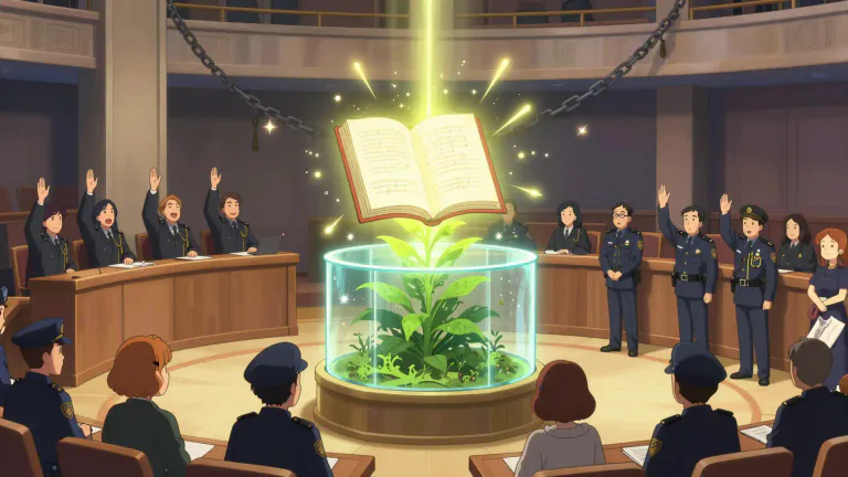 Visual representation of "legalisation" - The act of making something legal, particularly by changing or enacting laws.