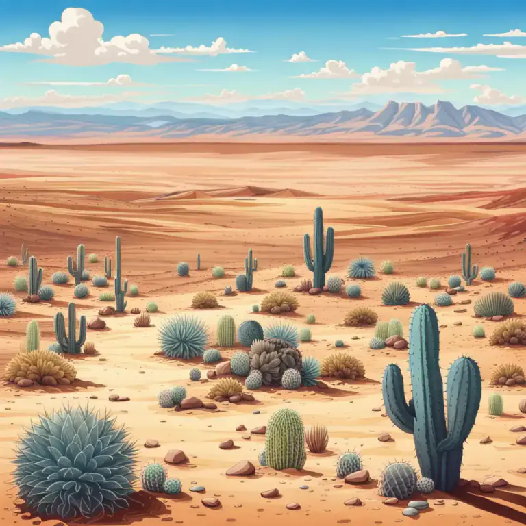 Visual representation of "spread" - A large area of land, usually covered by specific vegetation or having a particular use