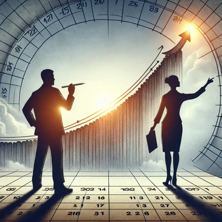 Visual representation of "future" - Happening or existing at a later time