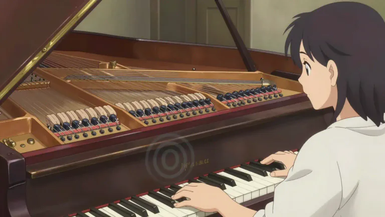 Visual representation of "fortepiano" - A fortepiano is a piano built in the early 19th century that produces sound through hammers striking strings, allowing for a wide dynamic range.