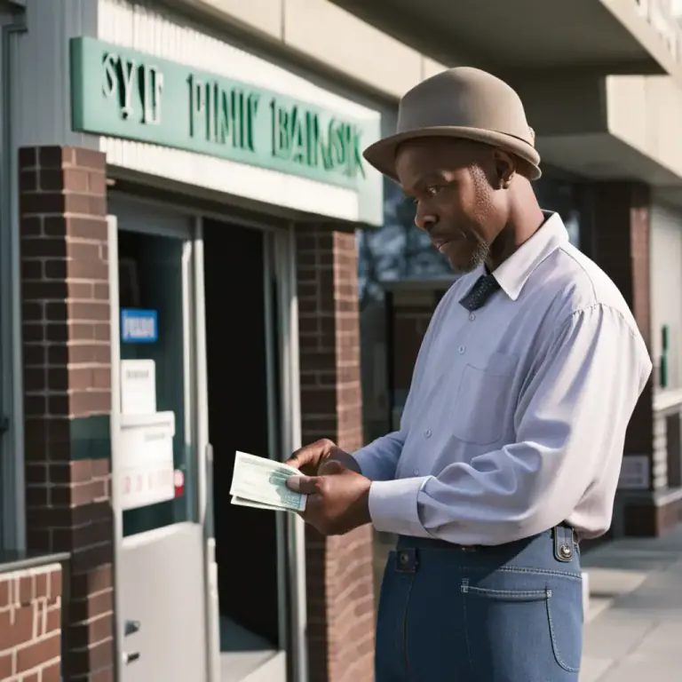 Visual representation of "thrift" - A bank or credit union