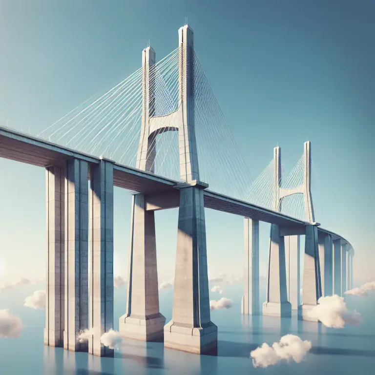 Visual representation of "anchorage" - Something that provides a strong hold or connection