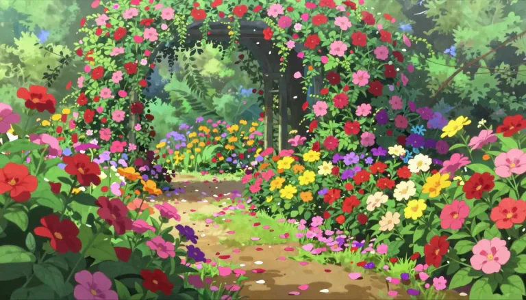 Visual representation of "profusion" - A large quantity or amount of something