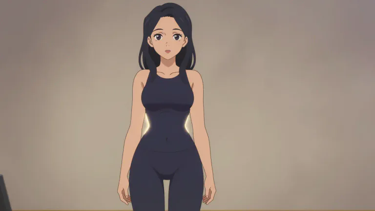 Visual representation of "waist" - The part of the human body below the ribs and above the hips.