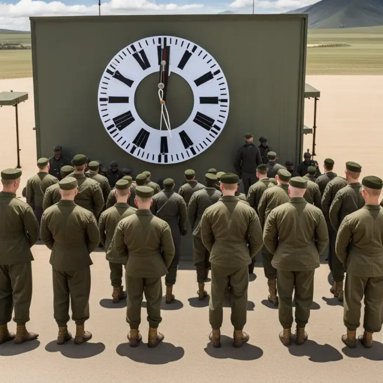 Visual representation of "report to" - To present oneself to someone at a particular place, especially in a military context