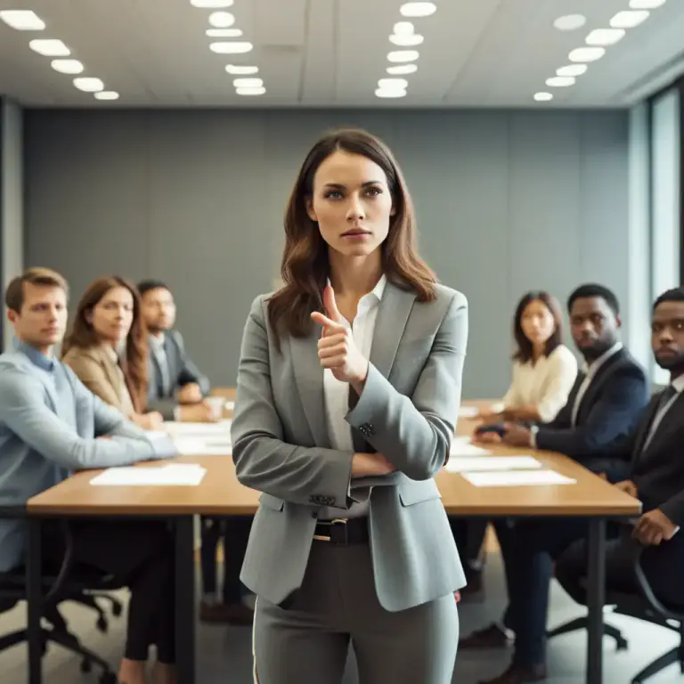 Visual representation of "herself" - Used to emphasize a female subject.