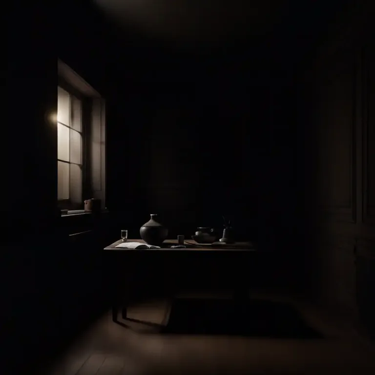 Visual representation of "silent" - Not emitting or reflecting light