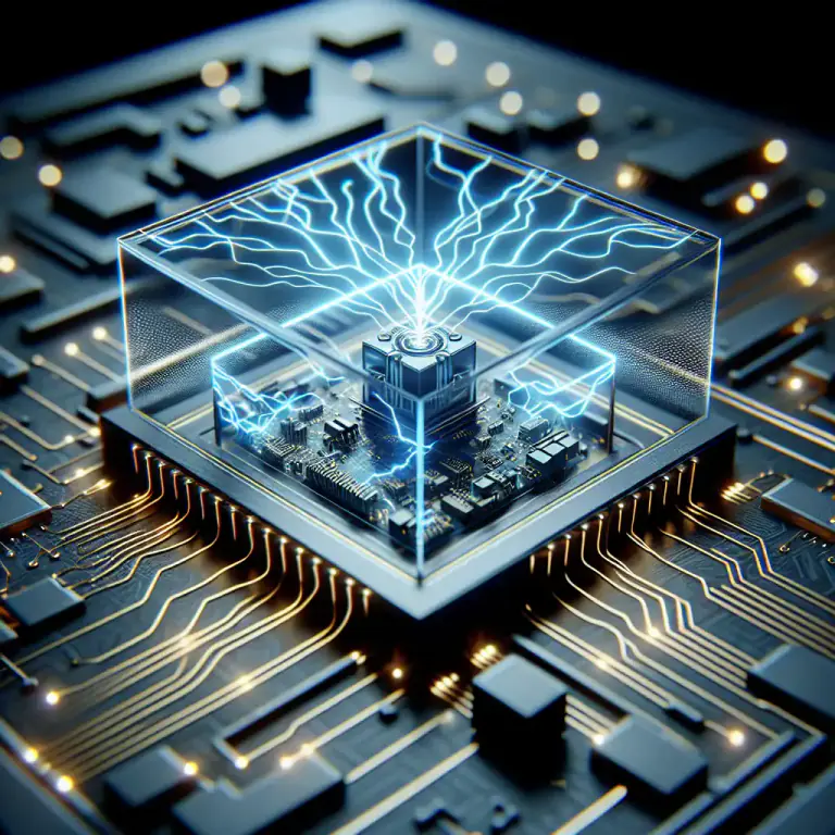 Visual representation of "epsilon" - In physics, a constant that represents the capability of a substance to resist the flow of electric current.