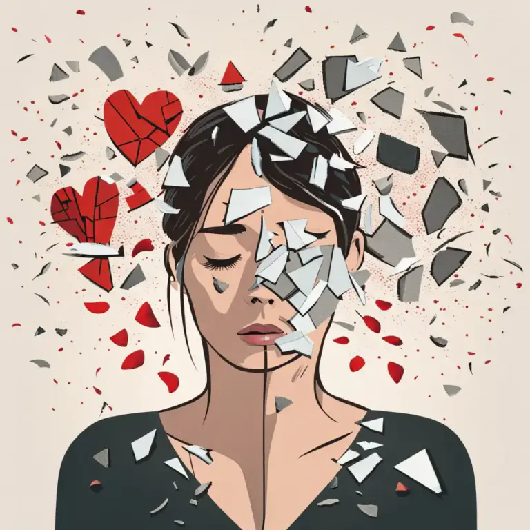 Visual representation of "shut/close your eyes to something" - To refuse or avoid acknowledging a difficult or uncomfortable situation.