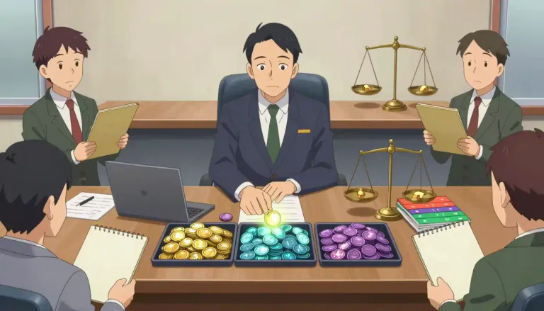 Visual representation of "allocator" - A person or system that allocates economic resources among various participants in a market or organization.