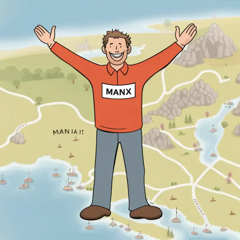 Visual representation of "manx" - A person from the Isle of Man