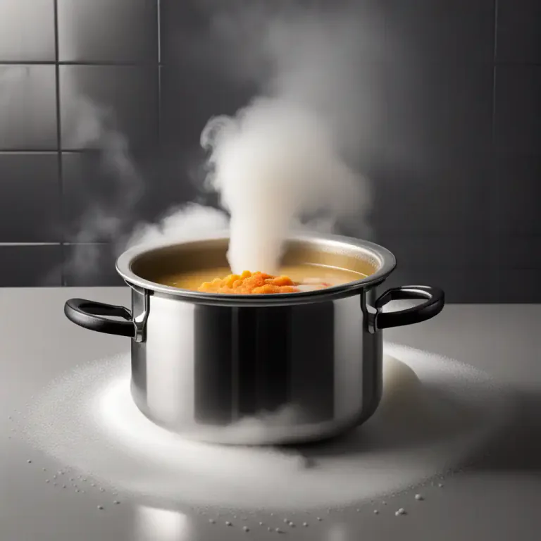 Visual representation of "skim off" - To remove the top layer of a liquid, often because it has impurities.