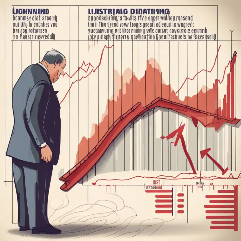 Visual representation of "be heading for" - To be coursing or moving towards a particular outcome, often undesirable.