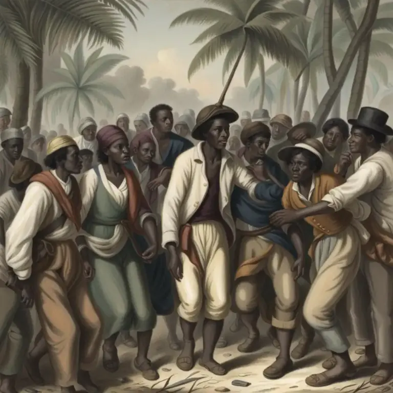 Visual representation of "blackbird" - To kidnap people to work as servants or laborers, this is considered very negative and was a common practice during colonial times.