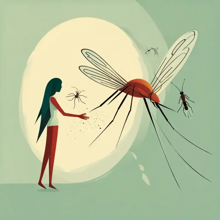 Visual representation of "vector" - A carrier of a disease from one host to another.