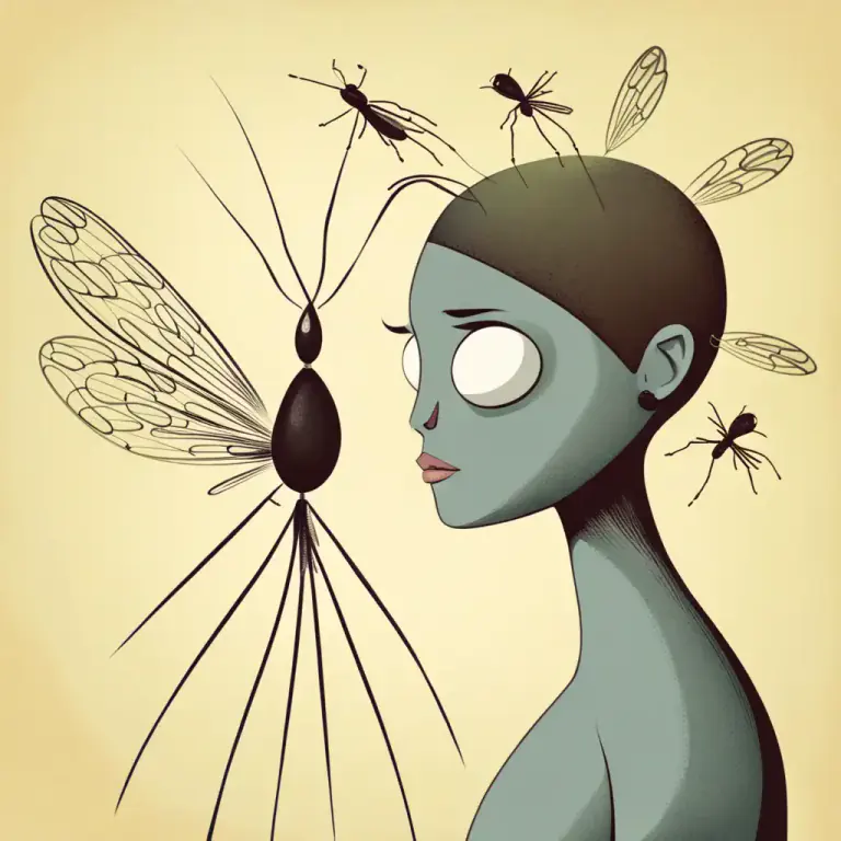 Visual representation of "insect" - A person who is annoying or bothersome.