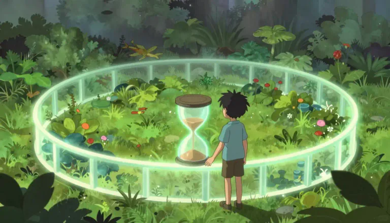 Visual representation of "finitude" - The condition of being finite; having bounds or limits.