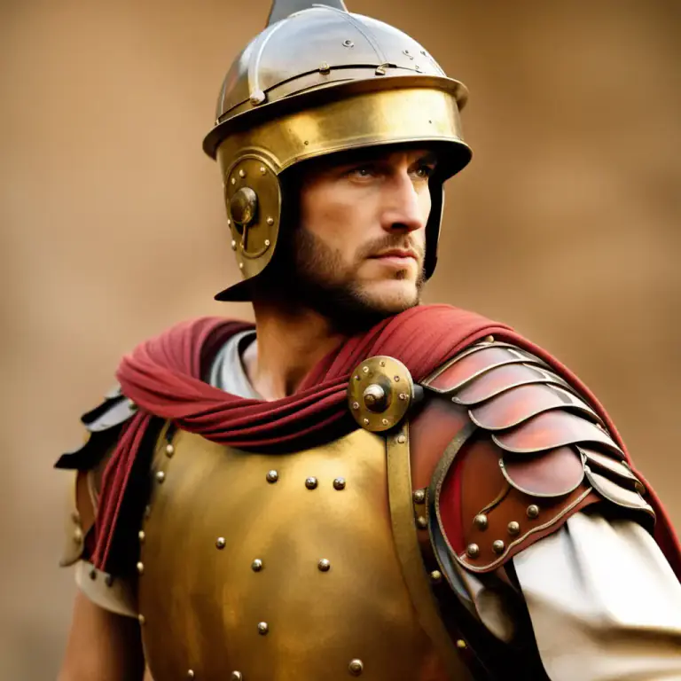 Visual representation of "tyre" - A metal garment worn in ancient times