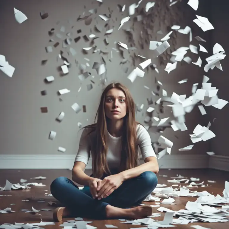 Visual representation of "brittle" - Difficulty in dealing with situations or people, emotional weakness