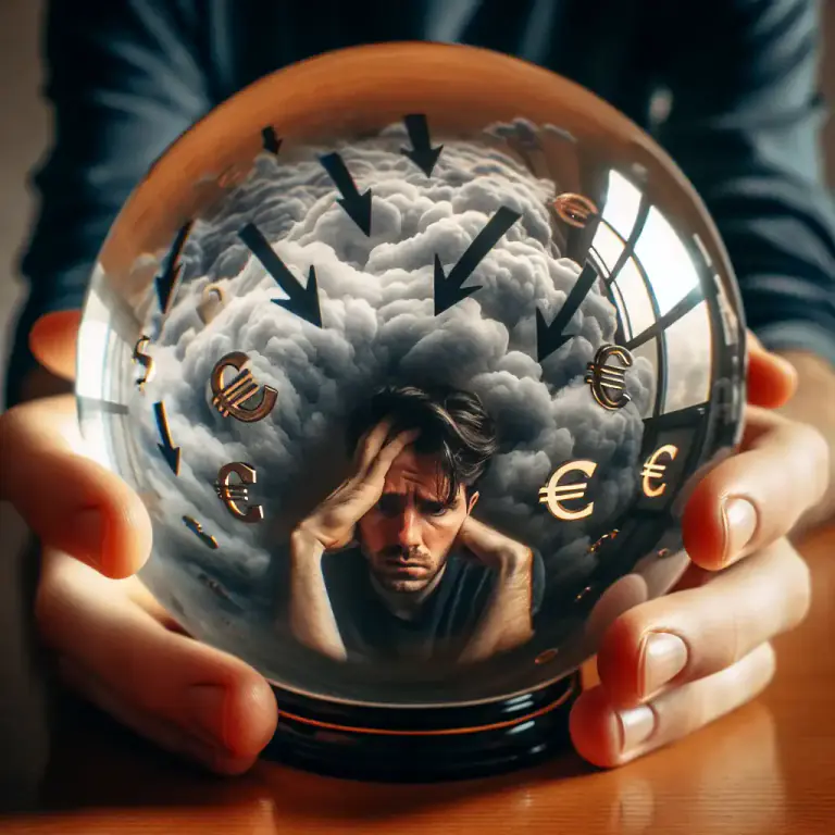 Visual representation of "prognosis" - A forecast of the likely outcome or development of a situation