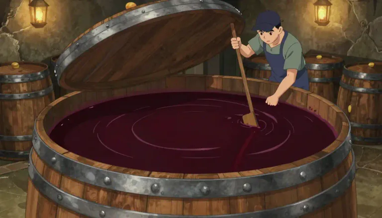 Visual representation of "vat" - A large container used especially for storing or mixing liquids