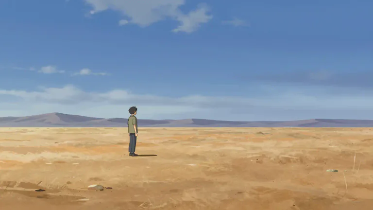 Visual representation of "lone" - Alone or isolated, without company