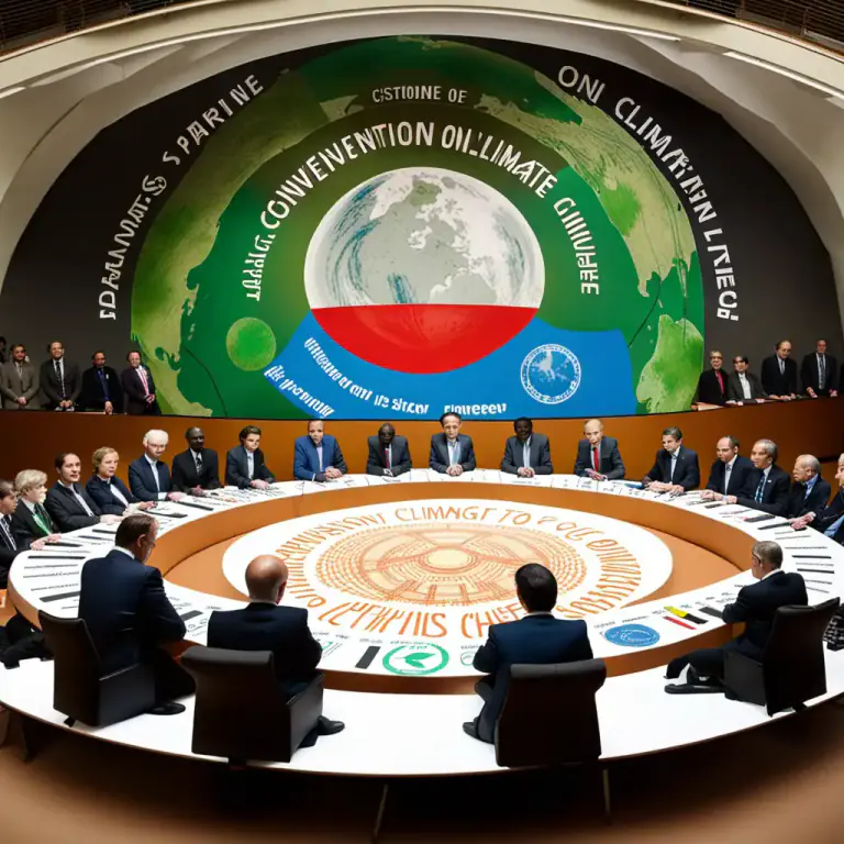 Visual representation of "convention" - An international agreement or pact.
