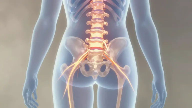 Visual representation of "stenosis" - Stenosis can also refer to the narrowing of a specific region of the spine, leading to pressure on the spinal cord or nerves.