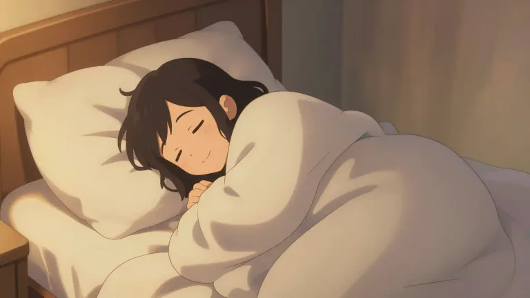 Visual representation of "comfy" - Feeling comfortable and relaxed; or something that makes you feel this way.