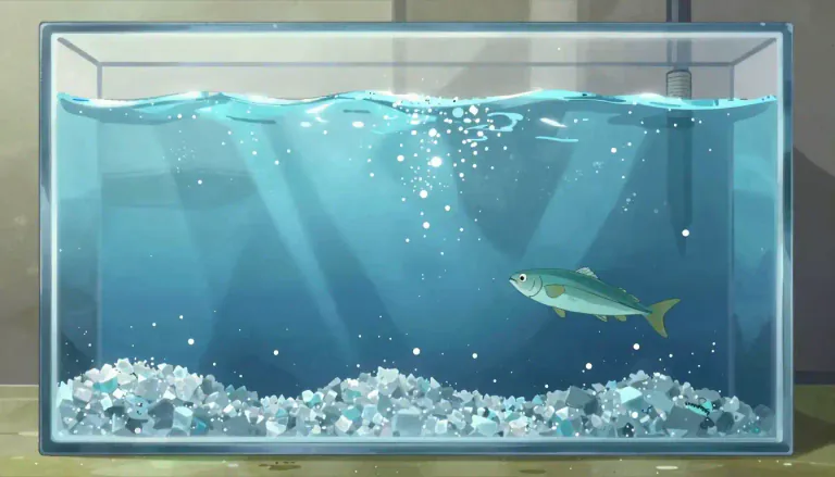 Visual representation of "salinity" - The amount of salt in a body of water