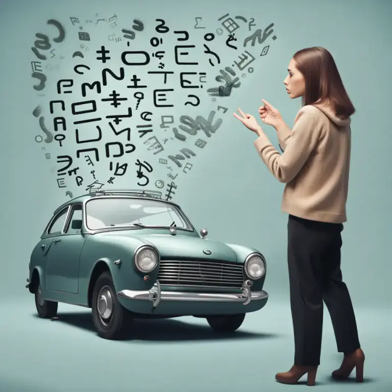 Visual representation of "what somebody is driving at" - To understand or figure out what someone is suggesting or implying.