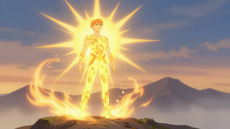 Visual representation of "yang" - In Chinese philosophy, the active, positive principle in nature, associated with light, heat, and masculinity