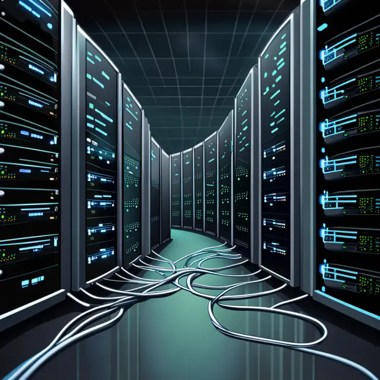 Visual representation of "raid" - A way of storing the same data in different places to improve performance and fault tolerance.