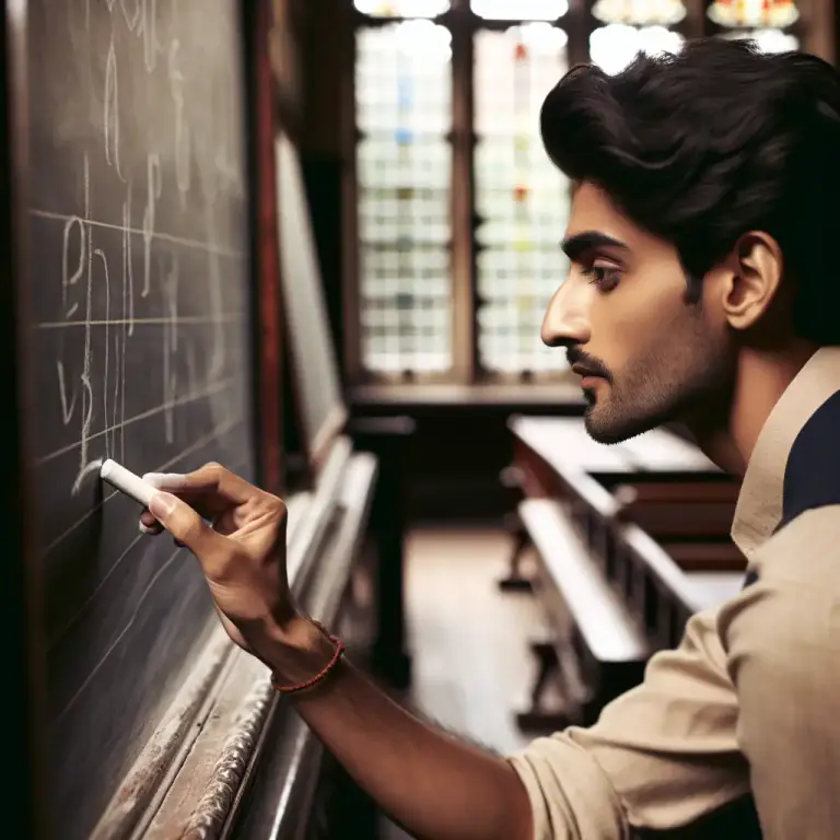Visual representation of "chalk" - To mark or write with chalk.