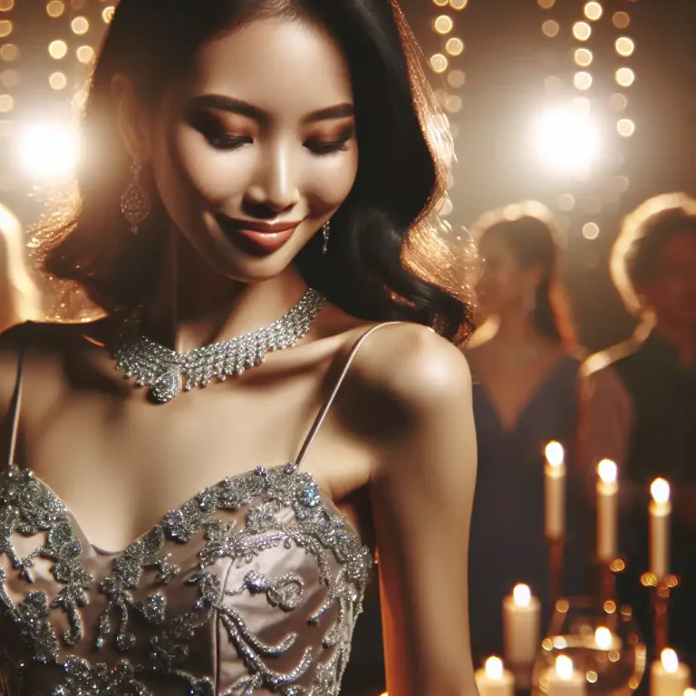 Visual representation of "encrusted" - Decorated with a thin layer of small shiny stones, especially precious stones.