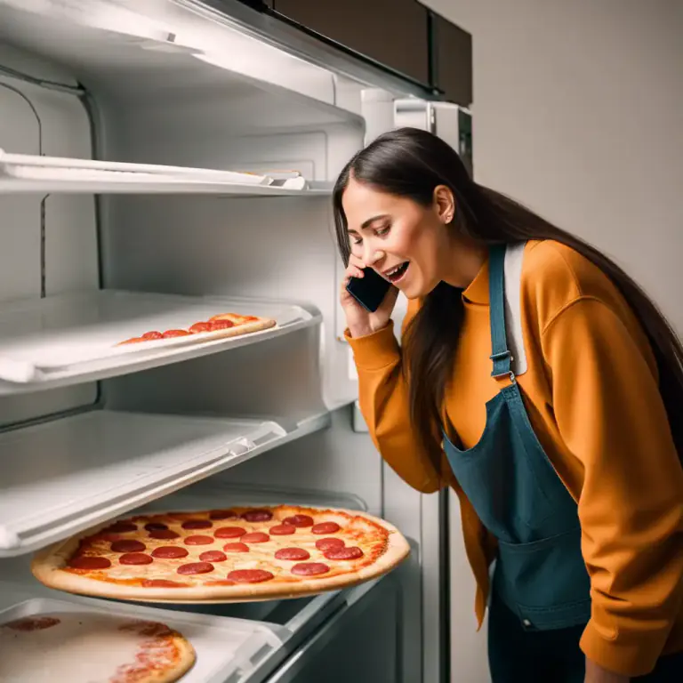 Visual representation of "send out for" - To order or request something from outside because it's not available in the current place.