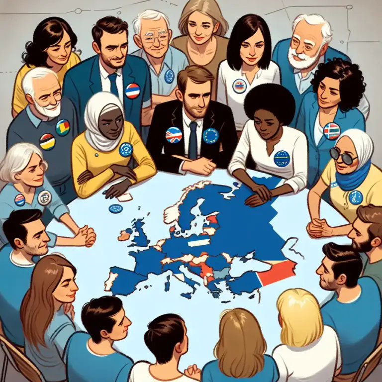 Visual representation of "wing" - A group within a political party or other organization that holds particular views or has a particular function.