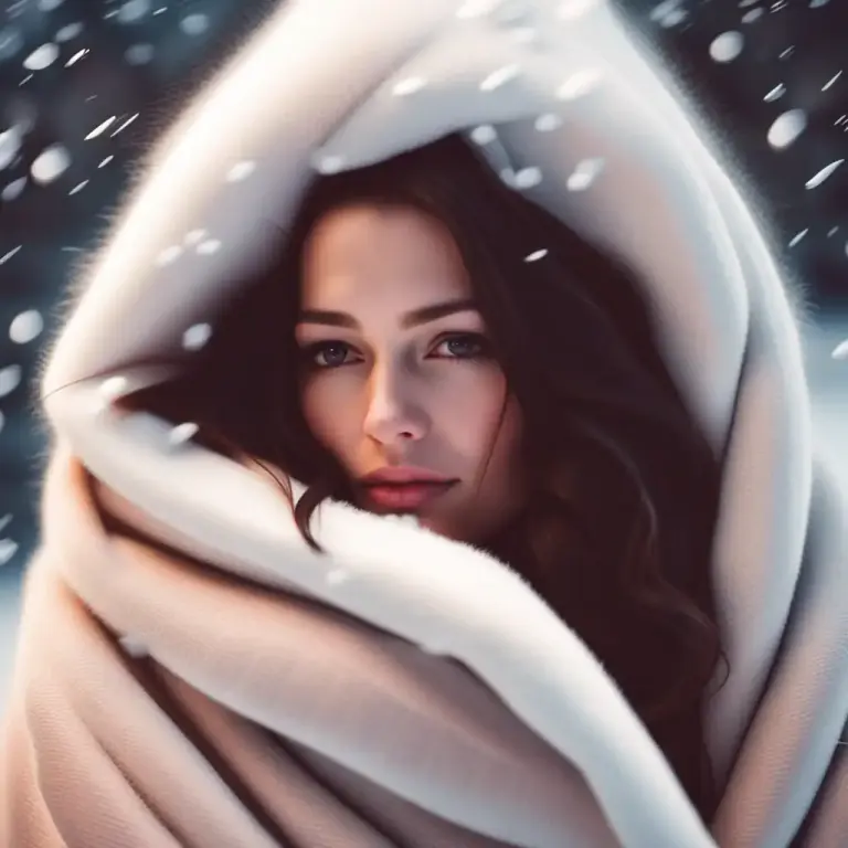 Visual representation of "cocoon" - Something that protects or isolates a person from the outside world.