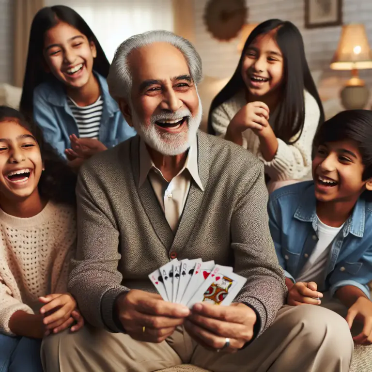 Visual representation of "card" - A person who is amusing or good to be with
