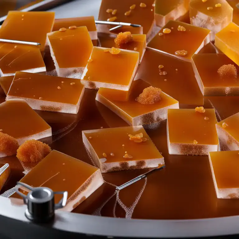 Visual representation of "rosin" - A sticky substance from pine trees used in other industries such as soap, paper, varnishes, and sealing wax.