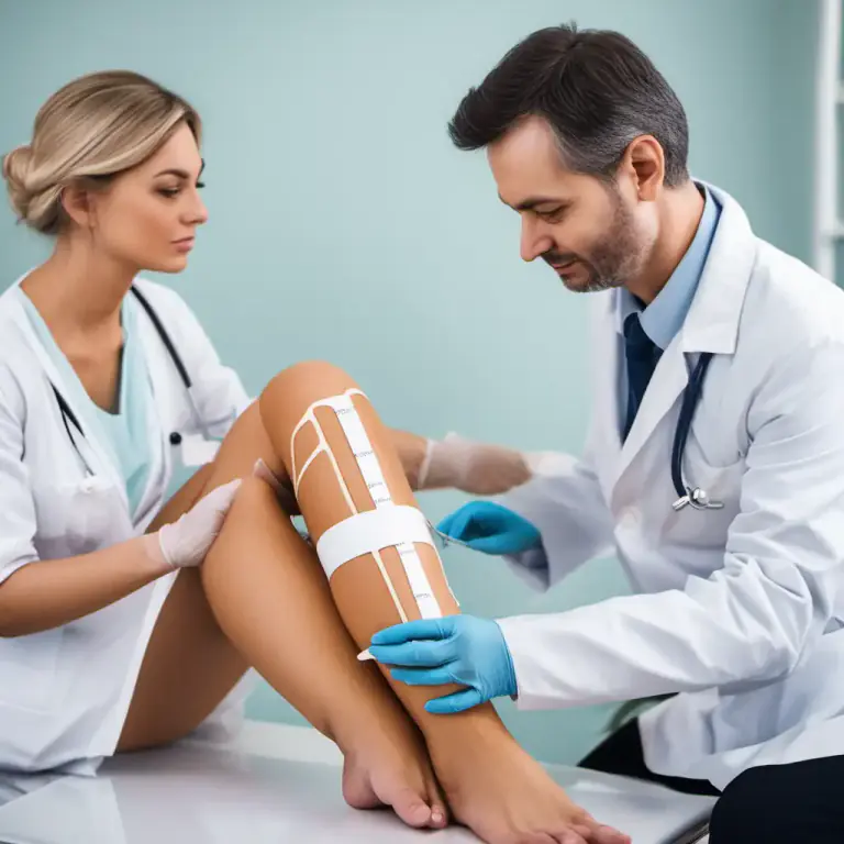 Visual representation of "immobilize" - In medicine, to prevent a part of the body from moving in order to allow it to heal.