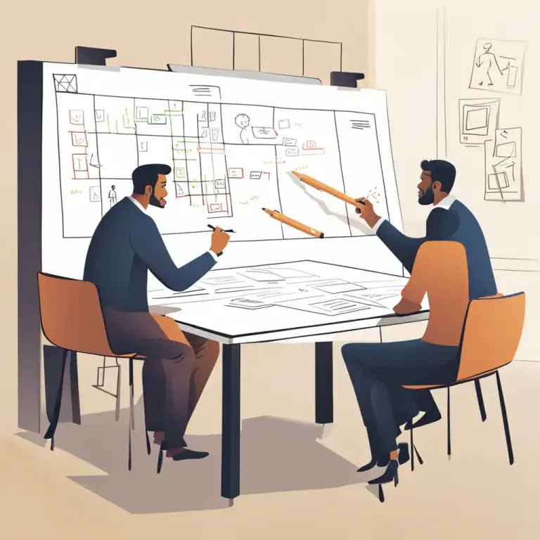 Visual representation of "change horses in midstream" - To make significant changes to a plan or project that's already in progress
