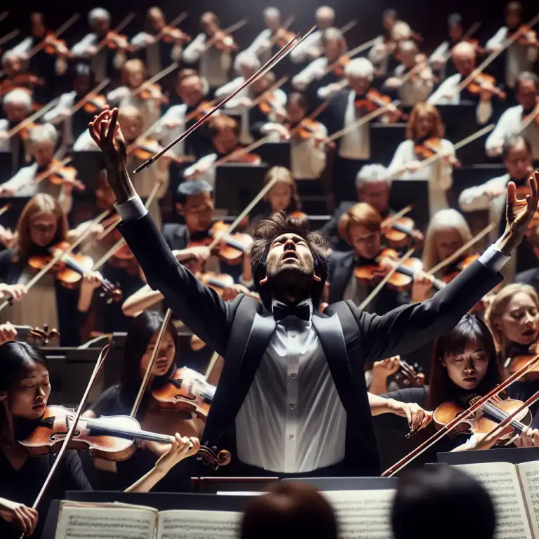 Visual representation of "fortissimo" - Being very loud or powerful, especially in music